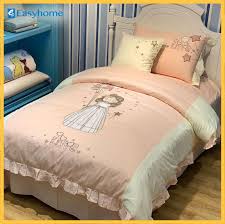 A blue bed sheet a bed sheet is a piece of cloth used to cover a mattress. Bed Sheet Set 100 Cotton 4 Pieces Easyhome