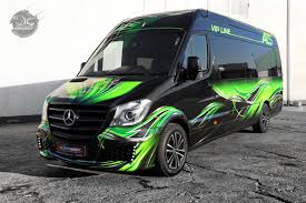 Vehicle Wrap Design And Logo Ats Vip Line Malachowski Projekt Car Wrap Car Wrap Design Vehicles