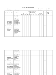 Guru sd smp sma contoh soal dan pembahasan trigonometri kelas 10 s. Kisi Kisi Soal Kls X Smstr 2
