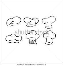 Cuisinier Vecteurs De Stock Et Clip Art Vectoriel Drawing Hats Wedding Hats For Guests Drawings