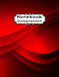 Lion panthera leo large powerfully built cat family felidae that is second in size only to the tiger. Notebook Composition Red Wave Paper Composition College Ruled Notebooks 120 Pages Large Print Journals Wonderful Red Wavy Background By Not A Book