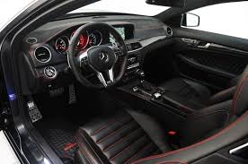 Brabus Bullit Coupe Built On Mercedes C63 Amg Custom Car Interior Car Interior Mercedes C63 Amg