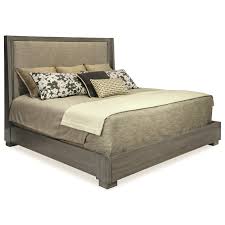 Great for art prints or photos. Durham Modern Simplicity Queen Upholstered Bed With Low Profile Base Stuckey Furniture Platform Beds Low Profile Beds