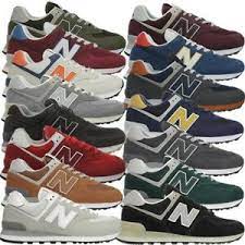 New balance mens blue 574 classic sneakers size 11.5 n1326top rated seller. New Balance Ml574 Classic 574 Herren Wildleder Low Top Sneakers Rare Neu Ebay