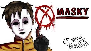 Masky Draw My Life Creepypasta Youtube Al igual que hoodie, masky está inspirado en un personaje de la web serie marble hornets. masky draw my life creepypasta