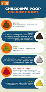 A Poop Colour Guide For Your Childs Health
