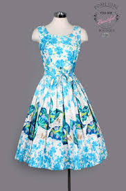 1950 S Kamehameha Rare Hawaiian Print Butterfly Dress Butterfly Dress Dresses Beautiful Dresses