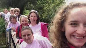 10 miles + 70 women walking = 5 women FREE! , "I feel like I've  accomplished something!"