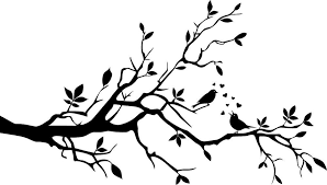 Bird On Tree Branch Silhouette Birds On A Branch Vinyl Wall Decal Internationalexpressions Muralartdecals Bird Silhouette Art Tree Branch Wall Art Tree Silhouette
