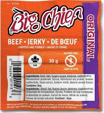 A century and a half later, he is still carrying on that. 30g Original Beef Jerky Big Chief Jerky
