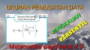 5 7 9 4 3 4 7 8 5. Jangkauan Persentil Ukuran Pemusatan Data Youtube