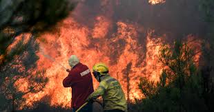 Incêndio em monchique não dá tréguas. 130 Militares Enviados Para Apoiar Combate As Chamas Em Monchique