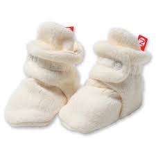 Cozie Fleece Baby Bootie Cream