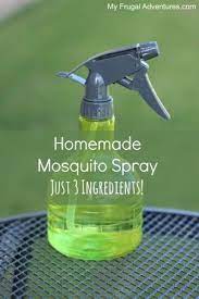 Homemade Mosquito Repellent Just 3 Ingredients My Frugal Adventures Mosquito Repellent Homemade Homemade Mosquito Spray Mosquito Spray