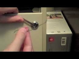 Here is how to pick a file cabinet lock using a paper clip: How To Pick A Lock For Beginners Youtube