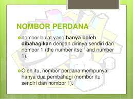 Teknik mengenalpasti nombor perdana dengan mudah. Nombor Perdana Tahun 6