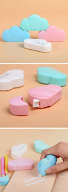 Cloud Correction Tape This Is So Pretty Love The Pastel Colors I Wouldn T Even Know It Was White O Cute School Supplies Cool School Supplies Cute Stationery