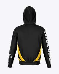 Download Zipped Hoodie Mockup Back View In Apparel Mockups On Yellow Images Object Mockups Hoodie Mockup Clothing Mockup Shirt Mockup