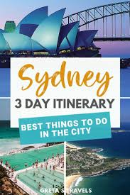 Sydney 3 Day Itinerary How To Spend 3 Epic Days In Sydney Australia Tourism Oceania Travel New Zealand Travel
