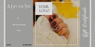 Buy nail salon gift cards online. Nail Salon Gift Certificates Free Nail Salon Gift Certificates Customize Online