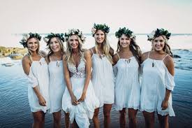 Boho Beach Wedding In South Africa Beach Bridesmaid Dresses Trendy Wedding Dresses Beach Bridesmaids