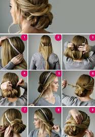 hochsteck einfach einfach friseur schnell friseur schnell einfach machen machen haarband frisur lange haare pinterest frisuren frisuren haarschnitte