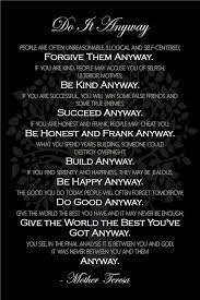Free printable to do lists. Do It Any Way By Mother Teresa Quotes Quotesgram