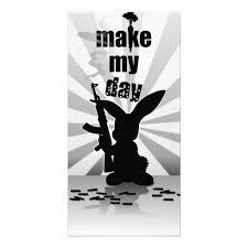 то ли лыжи не едут то ли я долбанутый Funny Angry Armed Rabbit Rabbit Photos Web Graphic Design Cards