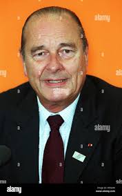 JACQUES CHIRAC PRESIDENT OF FRANCE 21 June 1999 Stock Photo