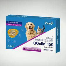 Veko Goclin Clindamycin 150mg 300mg Antibiotic For Dogs Cats Loyalpetzone