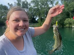 Pond update with musky and blue gill population