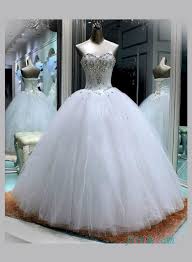 25 Beautiful Glitter Ballroom Wedding Gowns For Your Amazing Wedding Ball Gown Wedding Dress Ball Gowns Wedding Ivory Bridal Gown