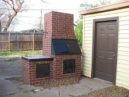 You can place them to make whatever shape you like, and then fill up the inside with stones. Modern Brick Bbq Designs Pictures