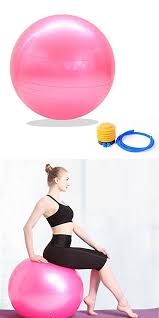 Exercise Ball Anti Slip Anti Burst 200lbs Extra Thick Yoga Ball With Pump 55cm 65cm 75cm Size Fitness Ball Ball Exercises Yoga Ball Ball