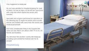 Malaysia is one of the countries that have experienced fundamental changes in the healthcare sector since independence in 1957. Facebook Post Shows Low M Sian Government Hospital Fees