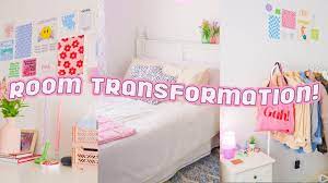Extreme Room Makeover Tour 2021 Aesthetic Pinterest Tiktok Inspired Pastel Danish Youtube