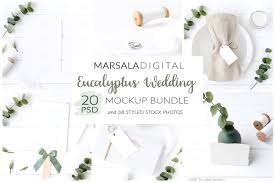 Download free 5×7 designer wedding invitation card psd template. Wedding Mockup Bundle Graphic Designs