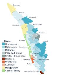 Kerala map by googlemaps engine. Geography Of Kerala Wikipedia