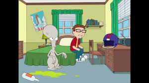 American Dad - Steve, crying, tells Roger what happened - YouTube