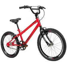 Bicicleta Caloi Expert Aro 20 vermelha BMX infantil