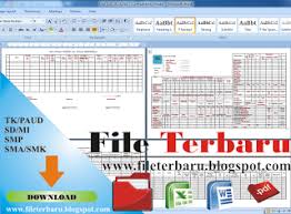 Download Format Daftar 1 Format Word Gratis 2016 Sekolah Dasar Pendidikan Kurikulum
