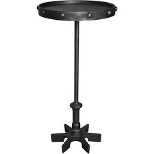 Side Tables Heaven S Gate Home Llc The Noir Biddy Side Table Natural Simple And Classic Design Noir Designs In 2020 Iron Accent Table Metal Side Table Side Table