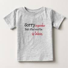 How adorable is this baby? Funny Valentine S Day Shirt For Toddler Zazzle Com Baby Tshirts Valentines Day Shirts Valentines Shirt