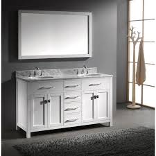 We did not find results for: Virtu Usa Caroline 60 In W Bath Vanity In White With Marble Vanity Top In White With Round Basin And Mirror Md 2060 Wmro Wh The Home Depot