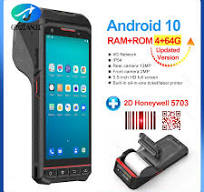 5.5inch Android POS PDA Handheld Terminal 1D 2D Honeywell Scanner Built-in  58mm Thermal Paper Label Sticker Printer 4GB+64GB - AliExpress