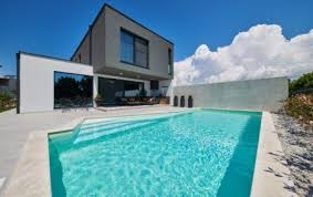 Modern Pool Villa For Rent Novigrad Istria Modern Pools Pool Villa