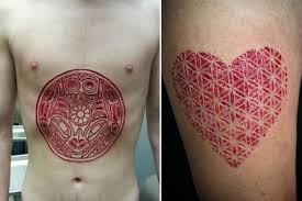 Item specifics tattoo pen type: Mega Extreme Tattoos Scarification Slices Away Top Layer To Leave Open Bloody Wounds Daily Star