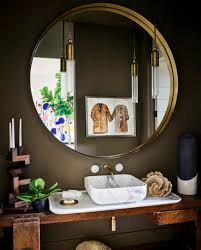If you have angular sinks, tiles, or here, the mirror sits vertically, but some designs will feature sides of the same length and add dimension to a space that might otherwise have a square or. Luxury Bathroom Projects Where Eccentric Mirror Designs Are The Star