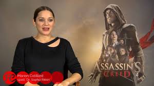 Screen rant interviews marion cotillard (allied) about why she joined 'assassin's creed' and how she goes about picking her projects. Assassin S Creed Interview Mit Marion Cotillard