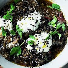 Yotam Ottolenghi Puy Lentil Aubergine Stew Recipe From Simple Recipe Ottolenghi Recipes Puy Lentil Recipes Lentil Recipes